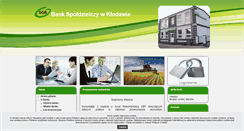Desktop Screenshot of bsklodawa.eu